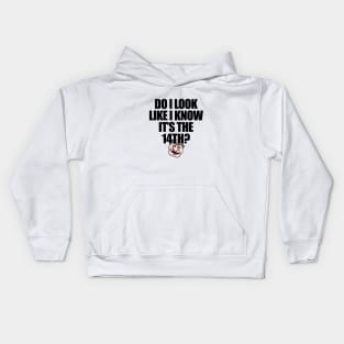 Angry Valentine Man Kids Hoodie